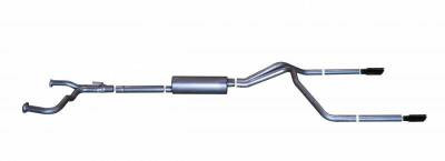 Gibson Cat-Back Performance Exhaust 2003–2024 Nissan Titan 5.6L – Dual Split Black – 68500B