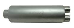 Gibson SFT Superflow Stainless Steel 2.50" Center / 1.75" Dual 16" Round Body 758216S