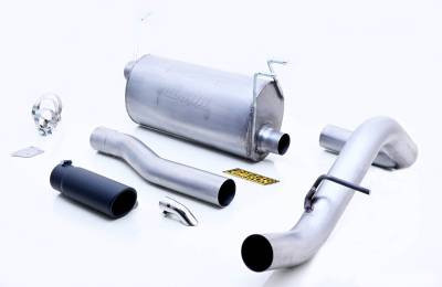 Gibson Exhaust 2016–2025 Ford Class A Motorhome (F53 Chassis) 6.8L V10 / 7.3L V8 Cat-Back Performance Exhaust – Single Black – 956013SB