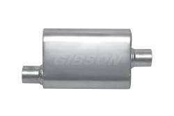 Gibson MWA Stainless Steel Muffler 2.50" Offset / 2.50" Center 14" Oval Body BM0101