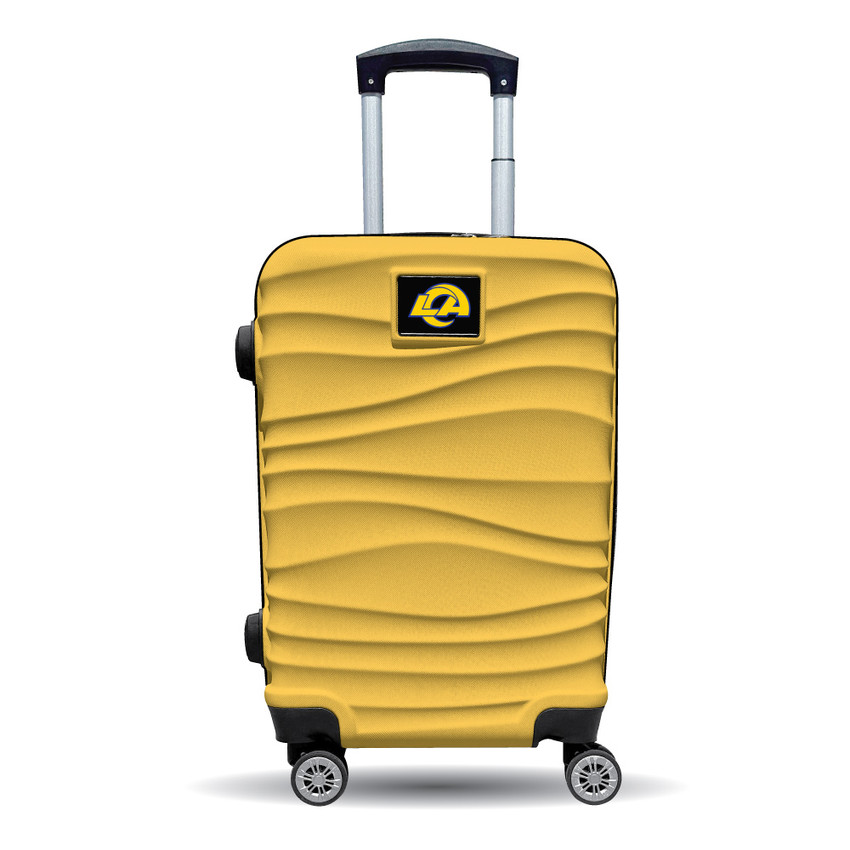 Los Angeles Rams Color Blitz 21-Inch Hard-Shell Carry-On Spinner Luggage with TSA Lock - Yellow