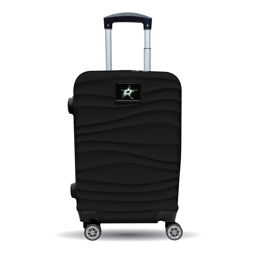 Dallas Stars Color Blitz 21-Inch Hard-Shell Carry-On Spinner Luggage with TSA Lock - Black