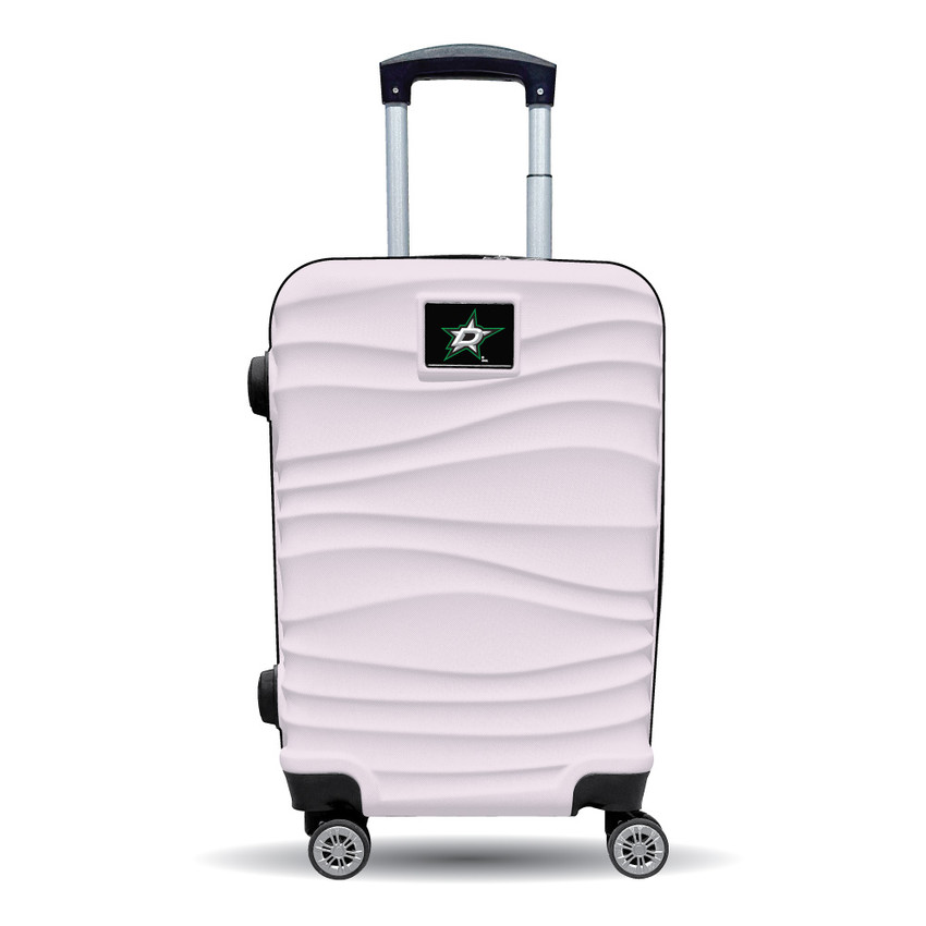 Dallas Stars Color Blitz 21-Inch Hard-Shell Carry-On Spinner Luggage with TSA Lock - Pink