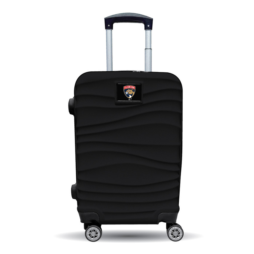 Florida Panthers Color Blitz 21-Inch Hard-Shell Carry-On Spinner Luggage with TSA Lock - Black