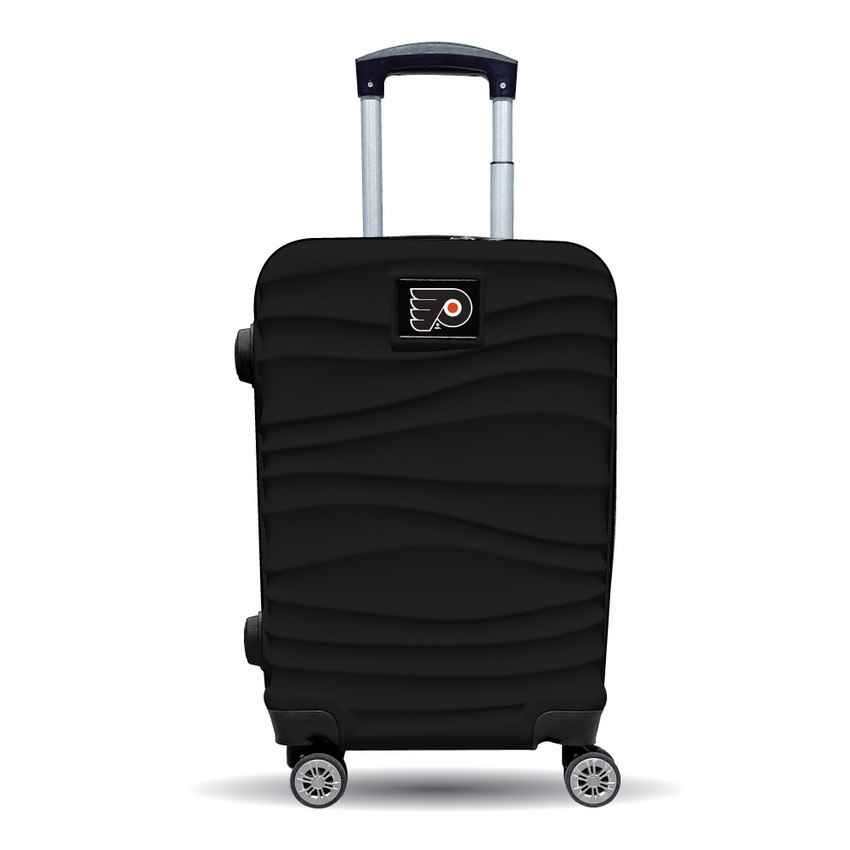 Philadelphia Flyers Color Blitz 21-Inch Hard-Shell Carry-On Spinner Luggage with TSA Lock - Black