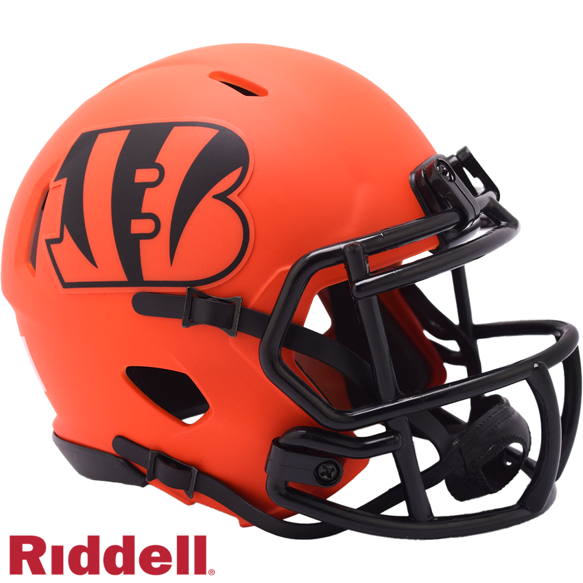 Cincinnati Bengals Helmet Riddell Replica Mini Speed Style Rave Alternate