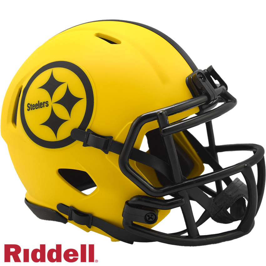 Pittsburgh Steelers Helmet Riddell Replica Mini Speed Style Rave Alternate
