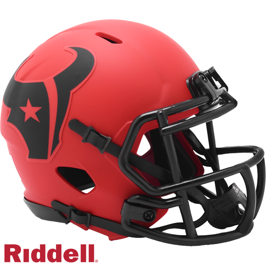 Houston Texans Helmet Riddell Replica Mini Speed Style Rave Alternate