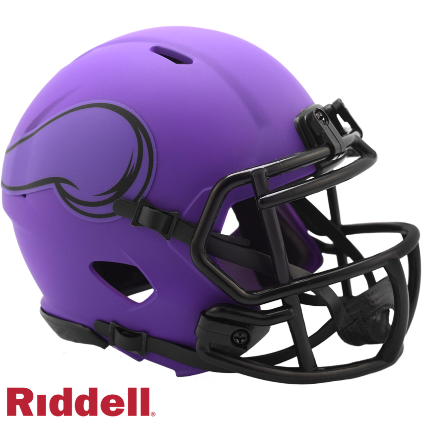 Minnesota Vikings Helmet Riddell Replica Mini Speed Style Rave Alternate