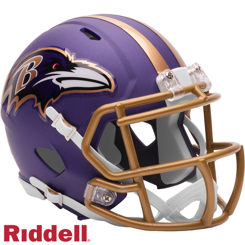 Baltimore Ravens Helmet Riddell Replica Mini Speed Style On-Field Alternate 2026 #1