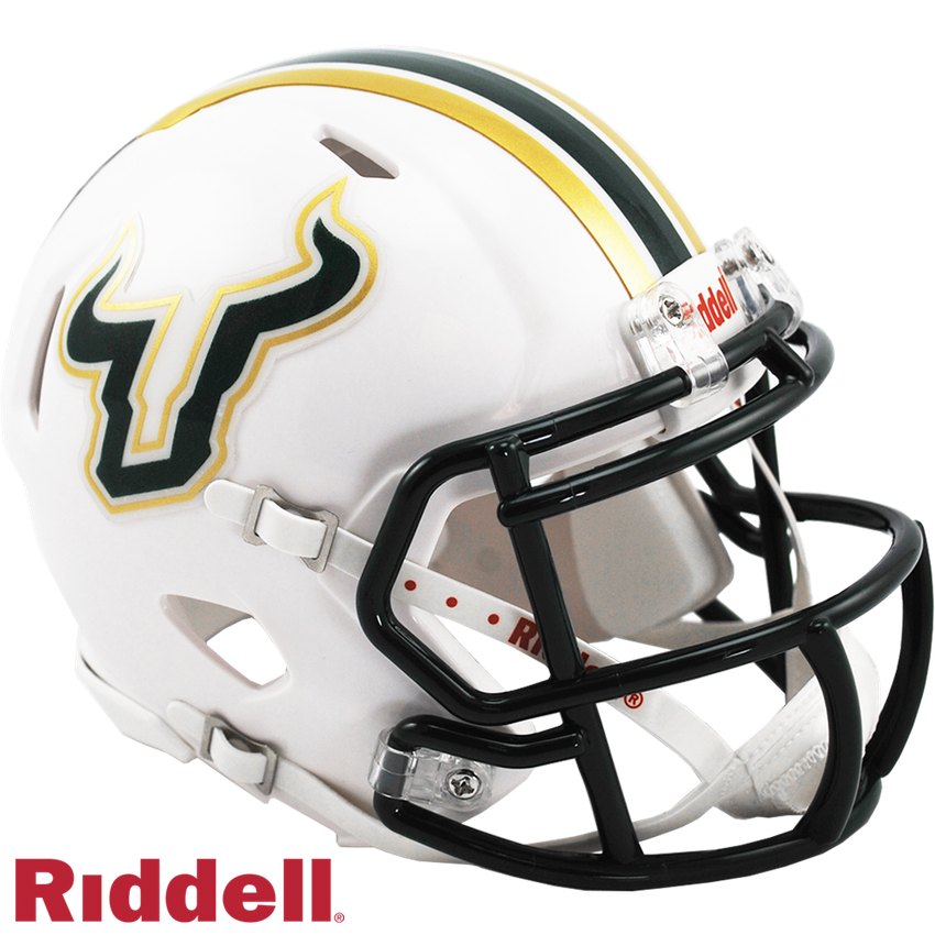 South Florida Bulls Helmet Riddell Replica Mini Speed Style