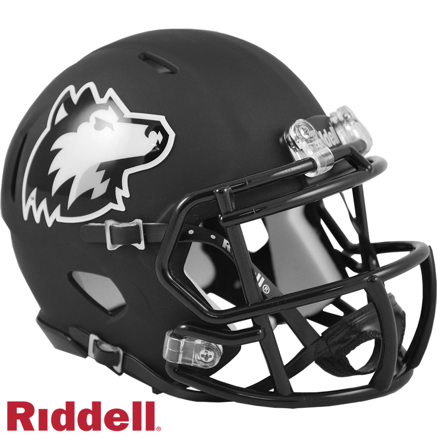 Northern Illinois Huskies Helmet Riddell Replica Mini Speed Style Matte Black