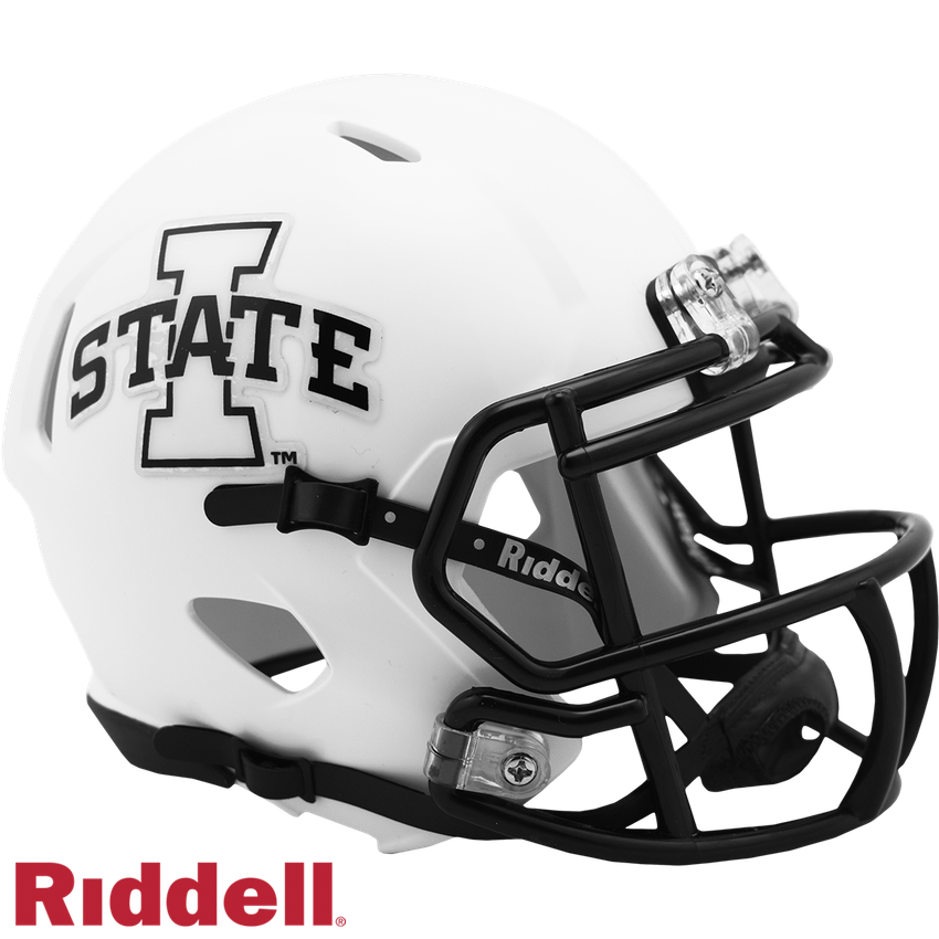 Iowa State Cyclones Helmet Riddell Replica Mini Speed Style White