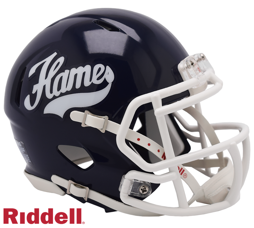 Liberty Flames Helmet Riddell Replica Mini Speed Style Flames Design