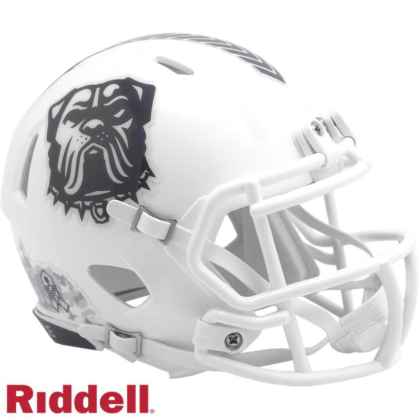 Cleveland Browns Helmet Riddell Replica Mini Speed Style Salute To Service 2024