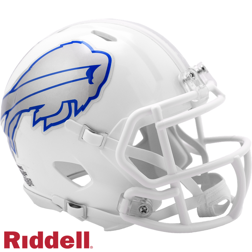 Buffalo Bills Helmet Riddell Replica Mini Speed Style Rivalry Alternate 2025