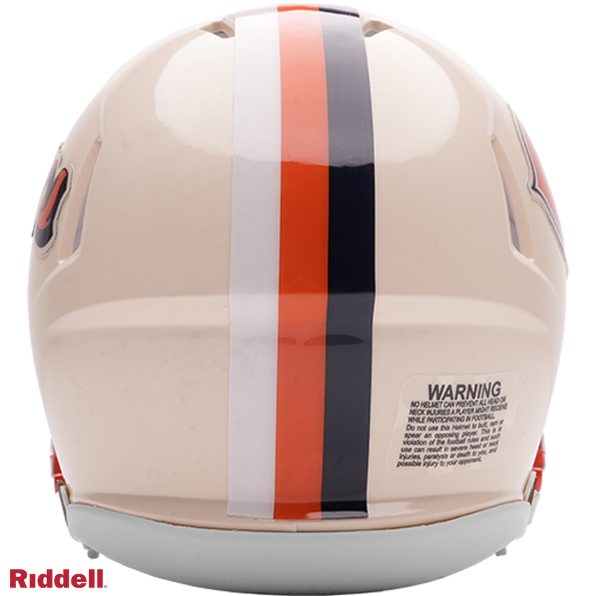 Chicago Bears Helmet Riddell Replica Mini Speed Style Retro Collection
