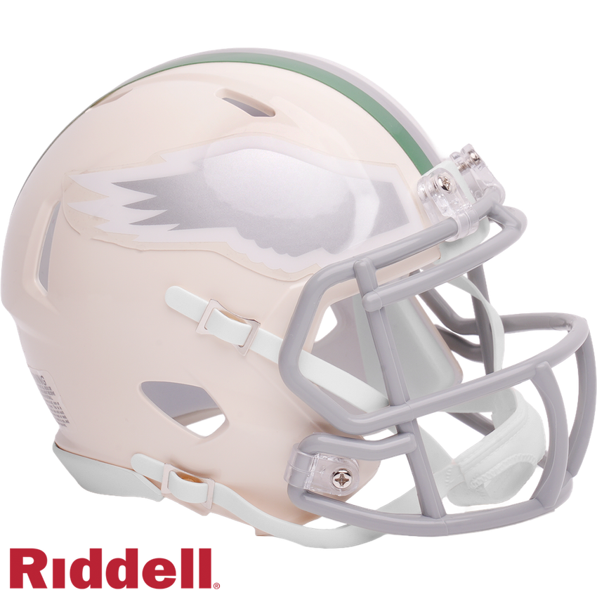 Philadelphia Eagles Helmet Riddell Replica Mini Speed Style Retro Collection