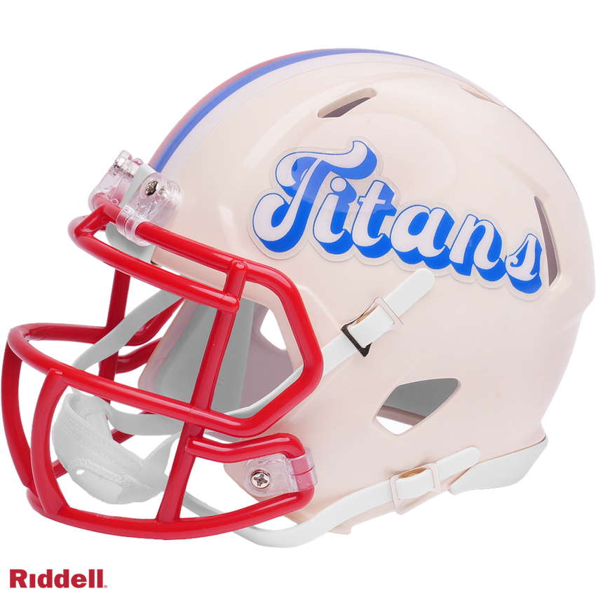 Tennessee Titans Helmet Riddell Replica Mini Speed Style Retro Collection
