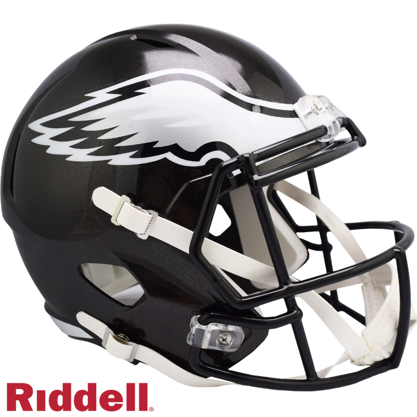Philadelphia Eagles Helmet Riddell Replica Full Size Speed Style On-Field Alternate