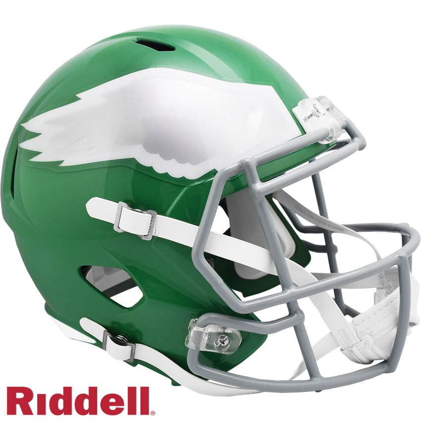 Philadelphia Eagles Helmet Riddell Replica Full Size Speed Style On-Field Alternate 2023