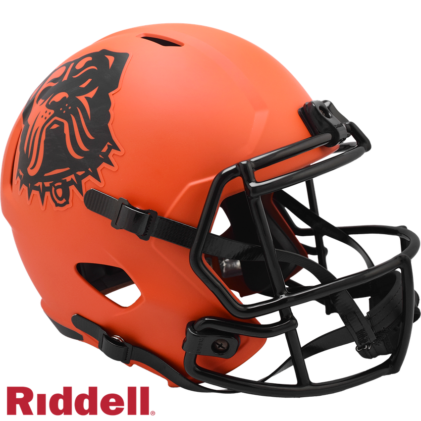 Cleveland Browns Helmet Riddell Replica Full Size Speed Style Rave Alternate