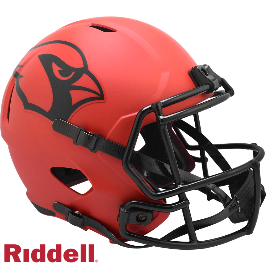 Arizona Cardinals Helmet Riddell Replica Full Size Speed Style Rave Alternate