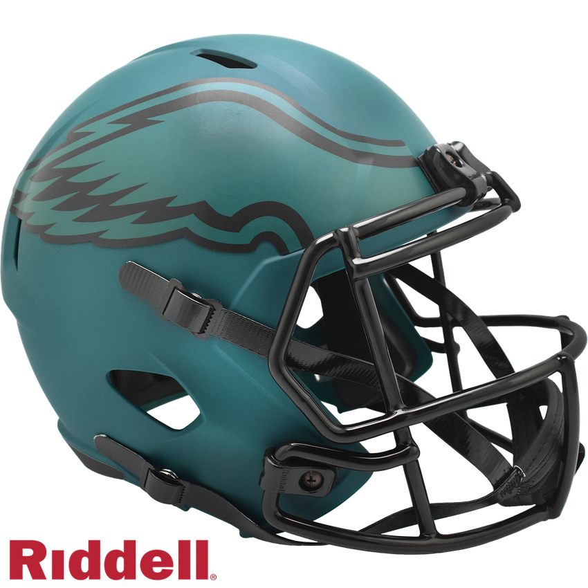 Philadelphia Eagles Helmet Riddell Replica Full Size Speed Style Rave Alternate