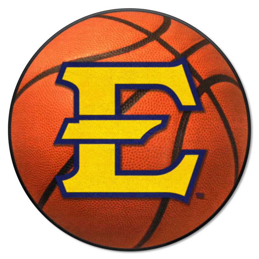 East Tennessee Buccaneers Basketball Rug - 27in. Diameter