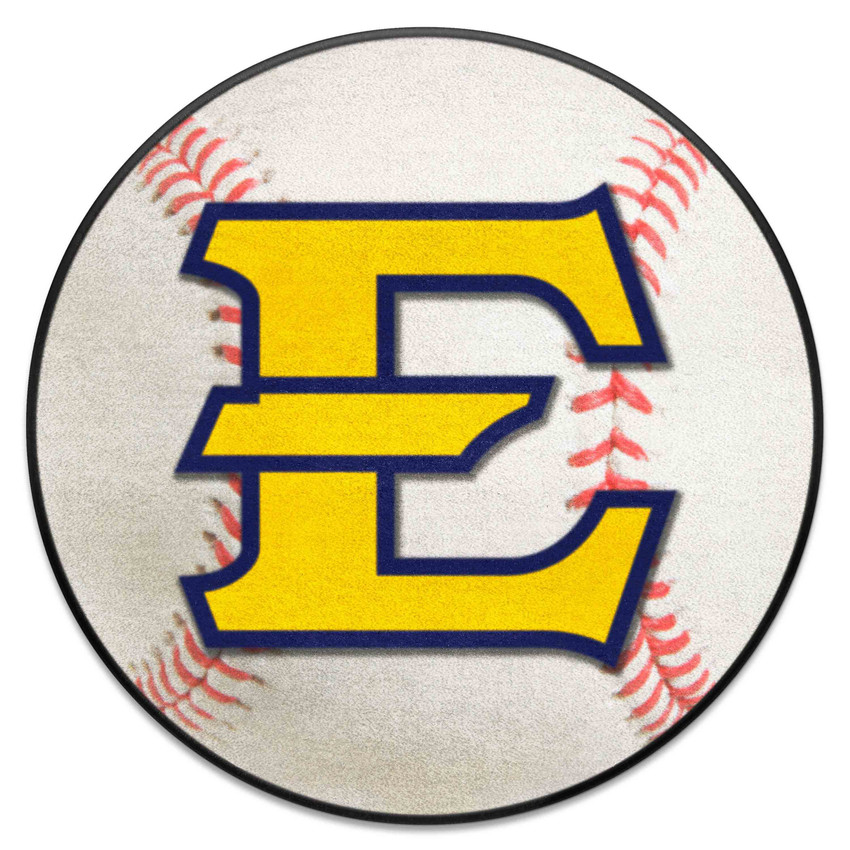 East Tennessee Buccaneers Baseball Rug - 27in. Diameter