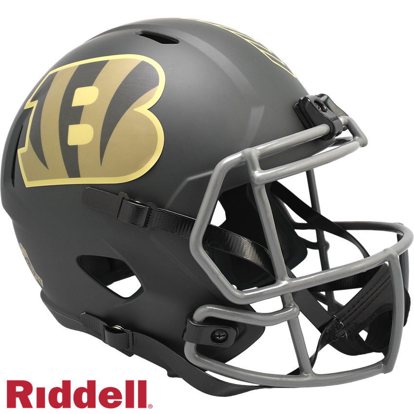 Cincinnati Bengals Helmet Riddell Replica Full Size Speed Style Salute To Service 2025