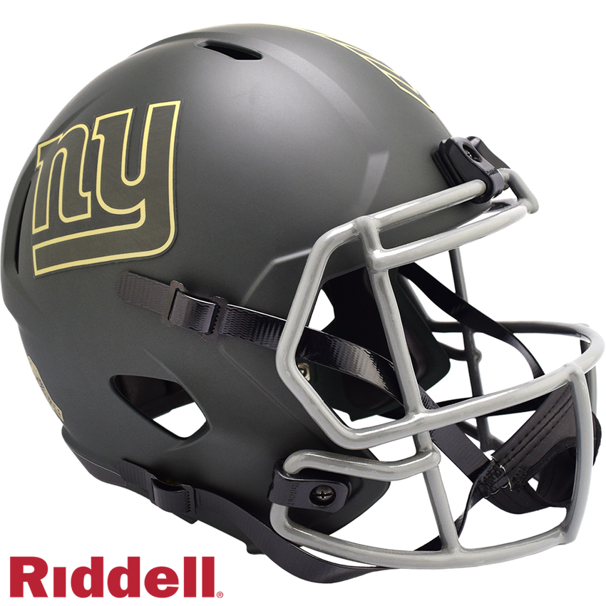 New York Giants Helmet Riddell Replica Full Size Speed Style Salute To Service 2025