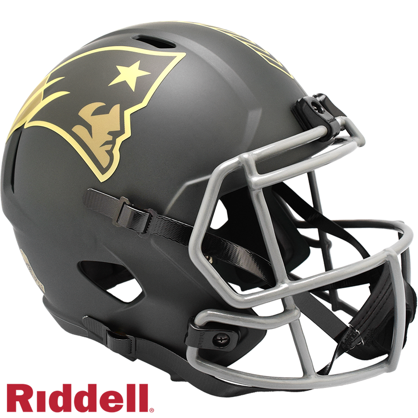 New England Patriots Helmet Riddell Replica Full Size Speed Style Salute To Service 2025