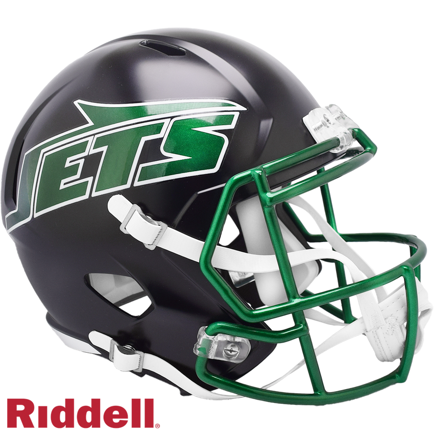New York Jets Helmet Riddell Replica Full Size Speed Style On-Field Alternate 2024 #1 - Special Order