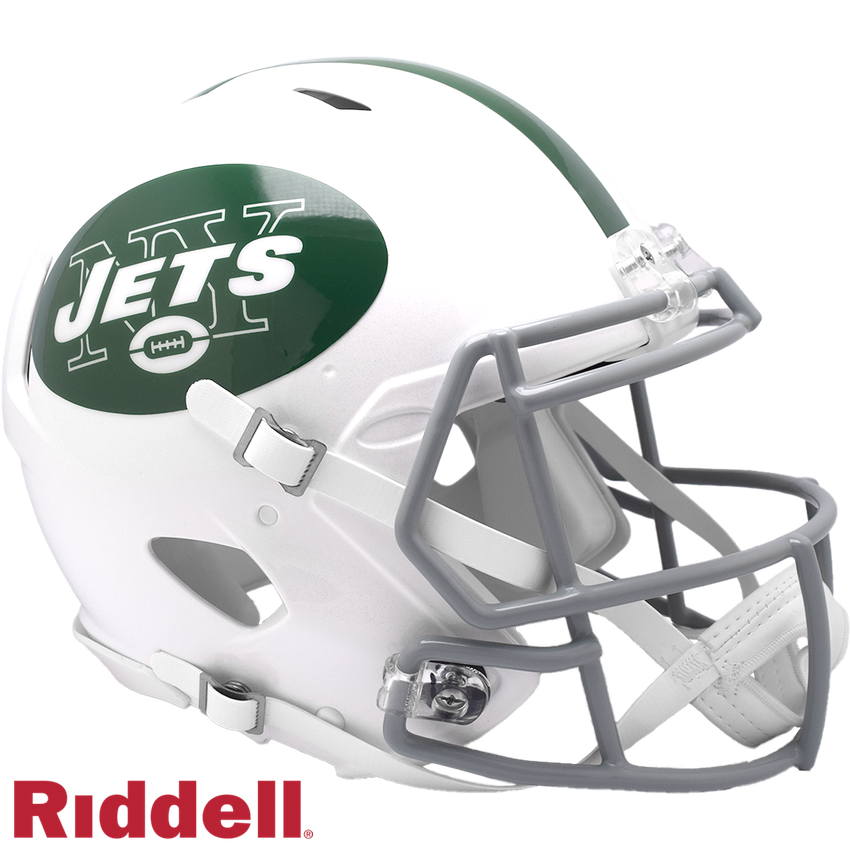 New York Jets Helmet Riddell Authentic Full Size Speed Style On-Field Alternate 2024 #2 - Special Order