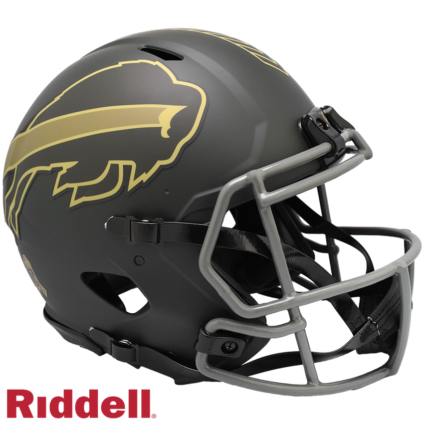 Buffalo Bills Helmet Riddell Authentic Full Size Speed Style Salute To Service 2025
