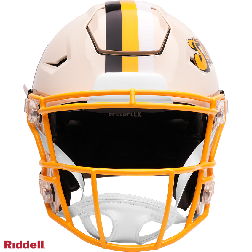 Pittsburgh Steelers Helmet Riddell Authentic Full Size SpeedFlex Style Retro Collection