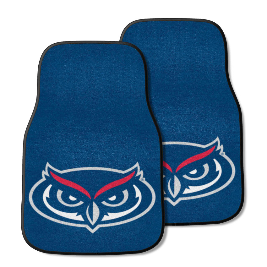 FAU Owls 2-pc Carpet Car Mat Set