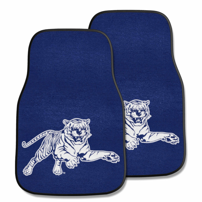 Jackson State Tigers 2-pc Carpet Car Mat Set