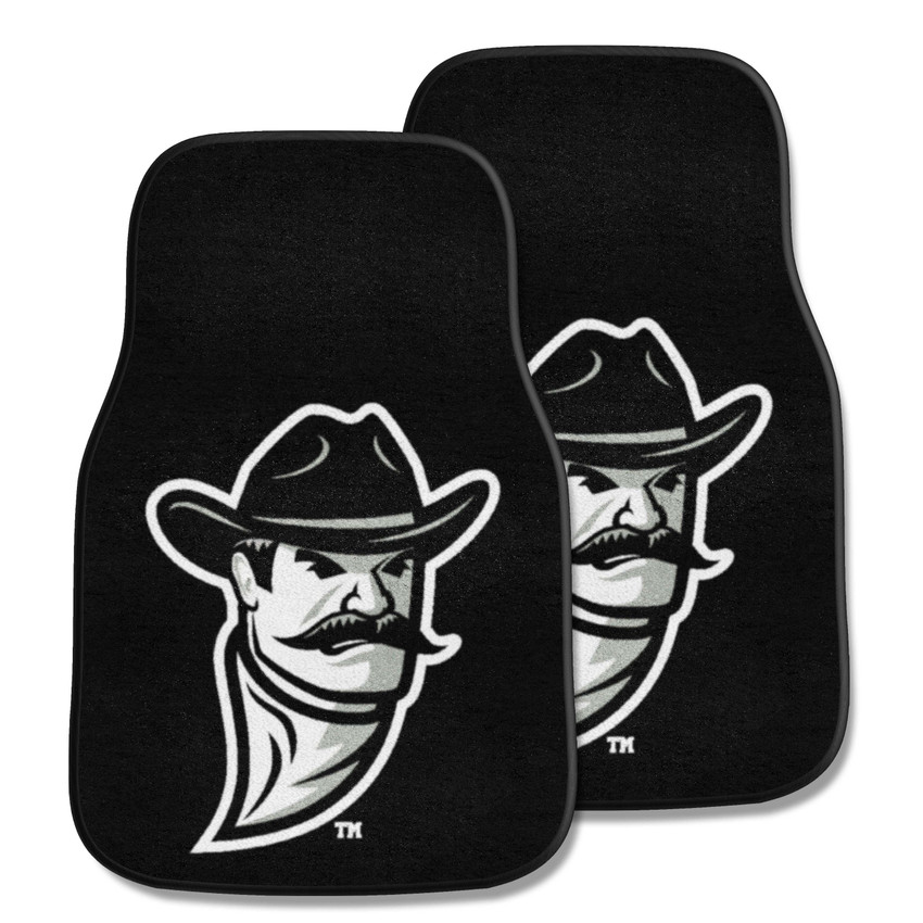 New Mexico State Lobos 2-pc Carpet Car Mat Set