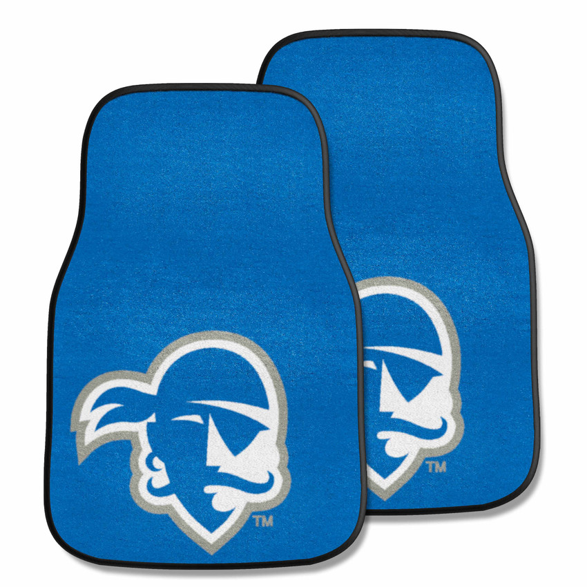 Seton Hall Pirates 2-pc Carpet Car Mat Set