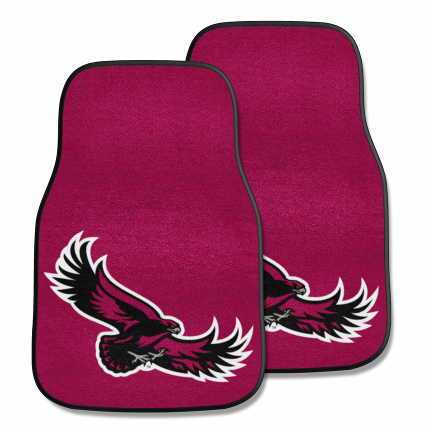 St. Joseph's Red Storm 2-pc Carpet Car Mat Set