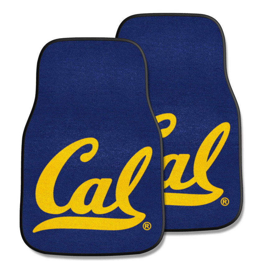 Cal Golden Bears 2-pc Carpet Car Mat Set