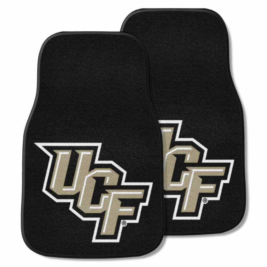 Central Florida Knights 2-pc Carpet Car Mat Set
