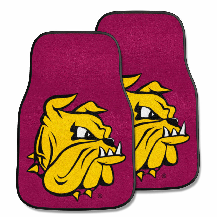 Minnesota-Duluth Bulldogs 2-pc Carpet Car Mat Set