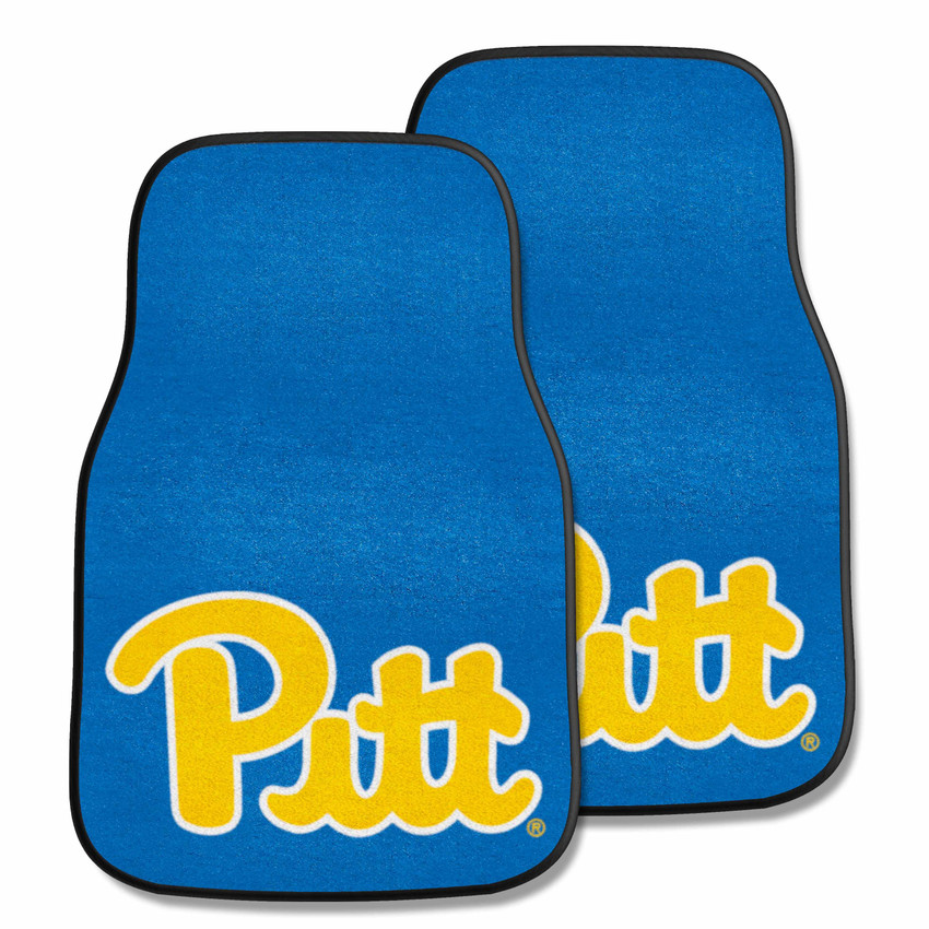 Pitt Panthers 2-pc Carpet Car Mat Set