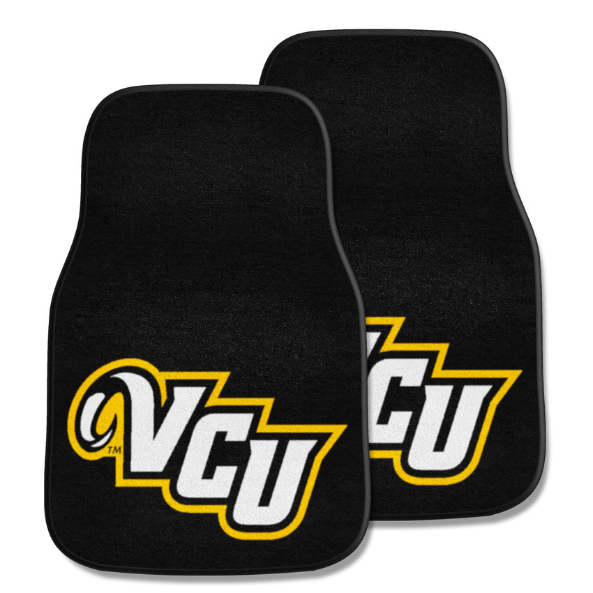 VCU Rams 2-pc Carpet Car Mat Set