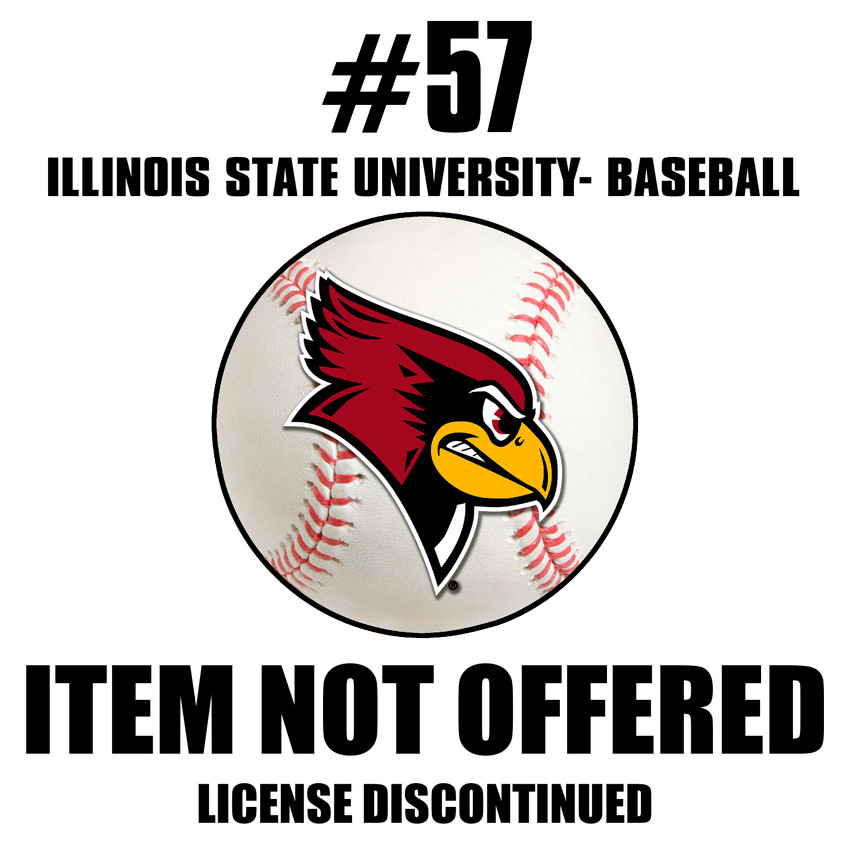 Illinois State Redbirds Baseball Rug - 27in. Diameter