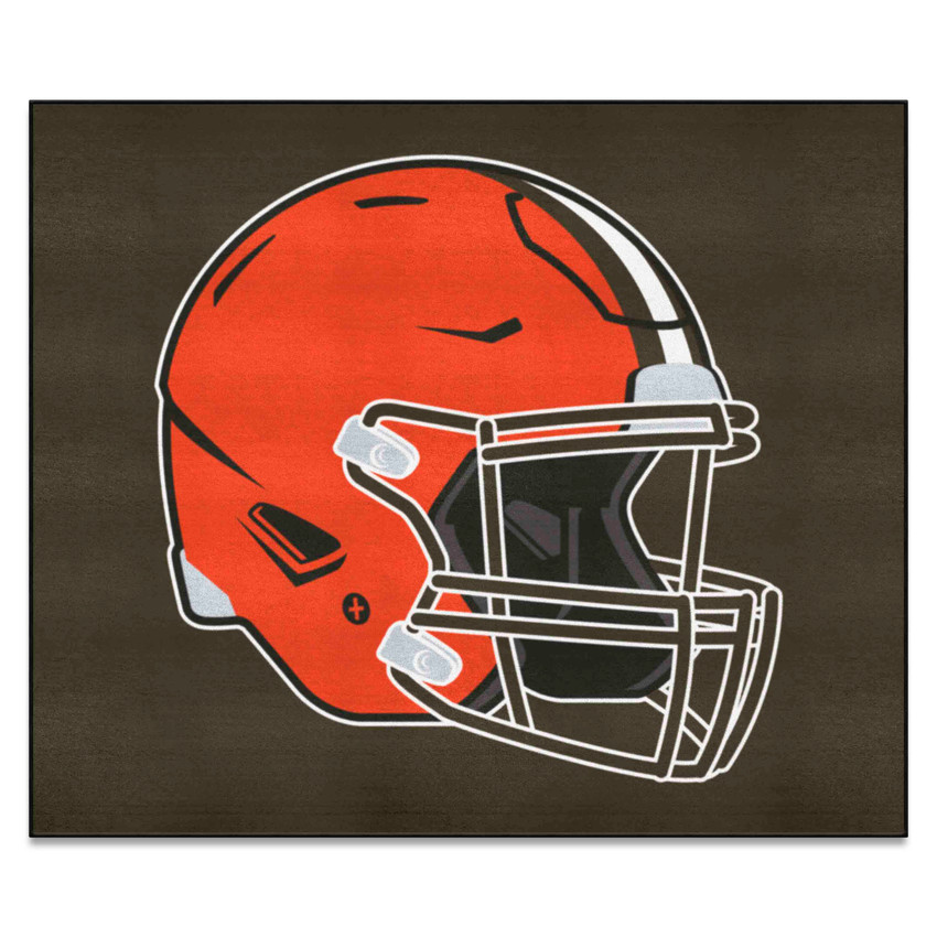 Cleveland Browns Tailgater Rug - 5ft. x 6ft. Browns Helmet Primary Logo