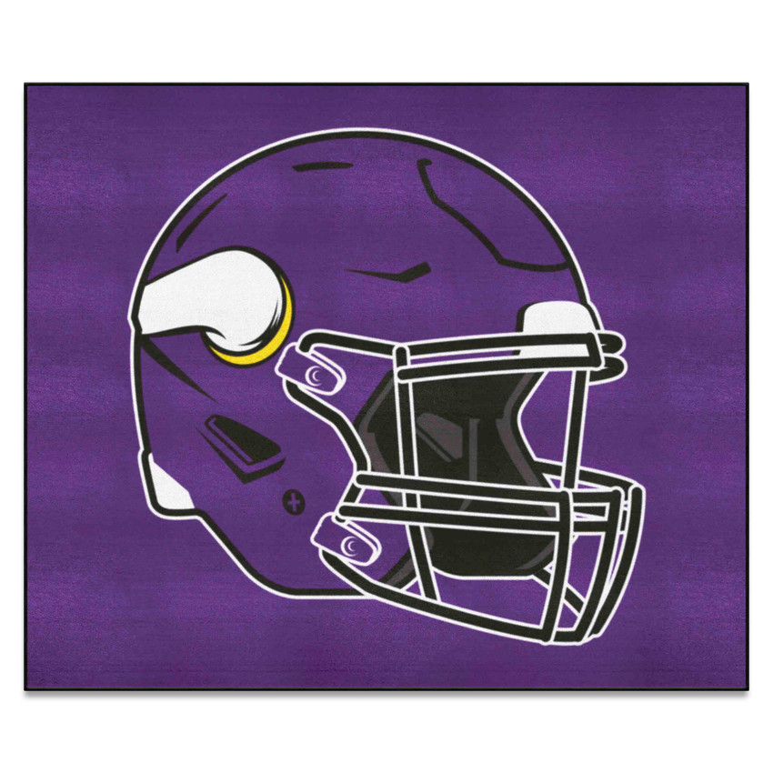 Minnesota Vikings Tailgater Rug - 5ft. x 6ft. Vikings Helmet Logo